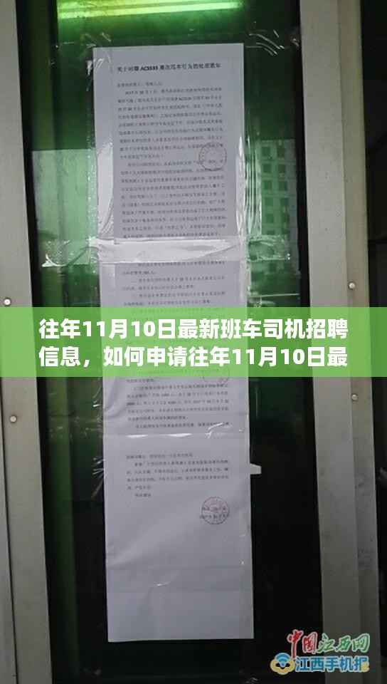 往年11月10日最新班车司机招聘信息详解,申请指南与初学者入门攻略