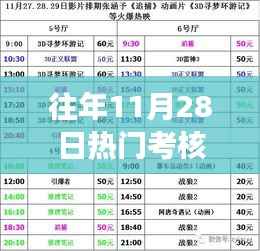 往年11月28日热门考核指标深度解析，特性、体验、竞争分析与目标用户洞察