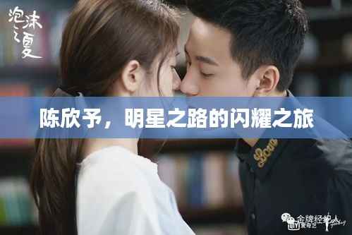 陈欣予,明星之路的闪耀之旅
