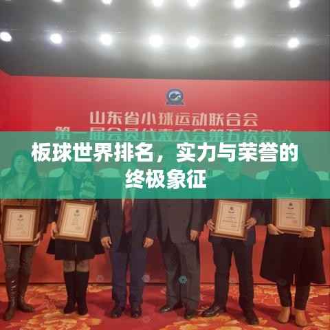 板球世界排名，实力与荣誉的终极象征