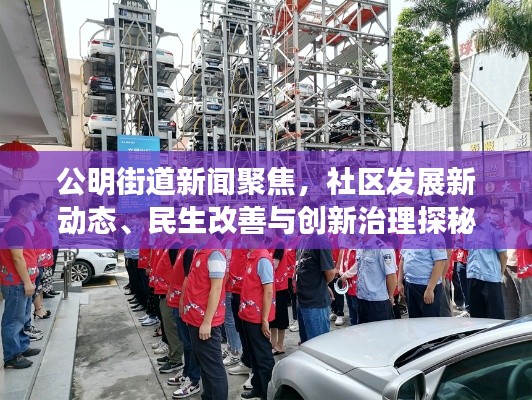 公明街道新闻聚焦，社区发展新动态、民生改善与创新治理探秘