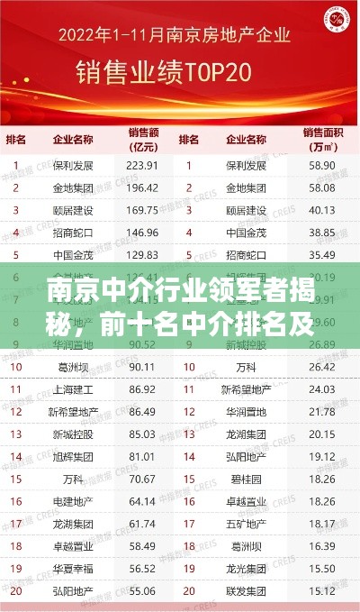 南京中介行业领军者揭秘,前十名中介排名及深度解析